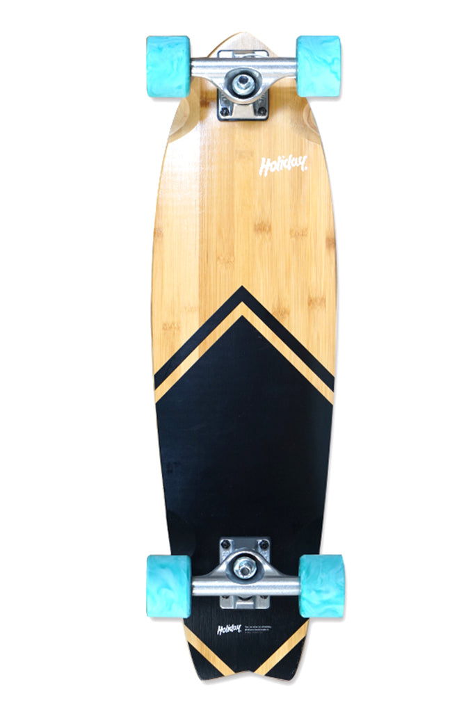 Holiday Eggs Benny Bamboo Cruiser Board Black