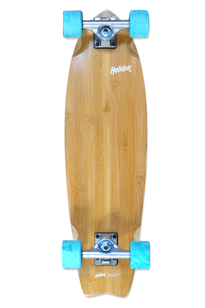 Holiday Eggs Benny Bamboo Cruiser Board Blue