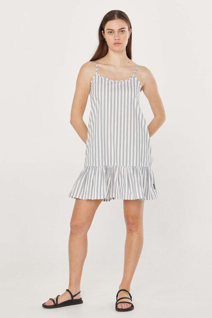 Huffer Frankie Georgia Dress Air - Chalk