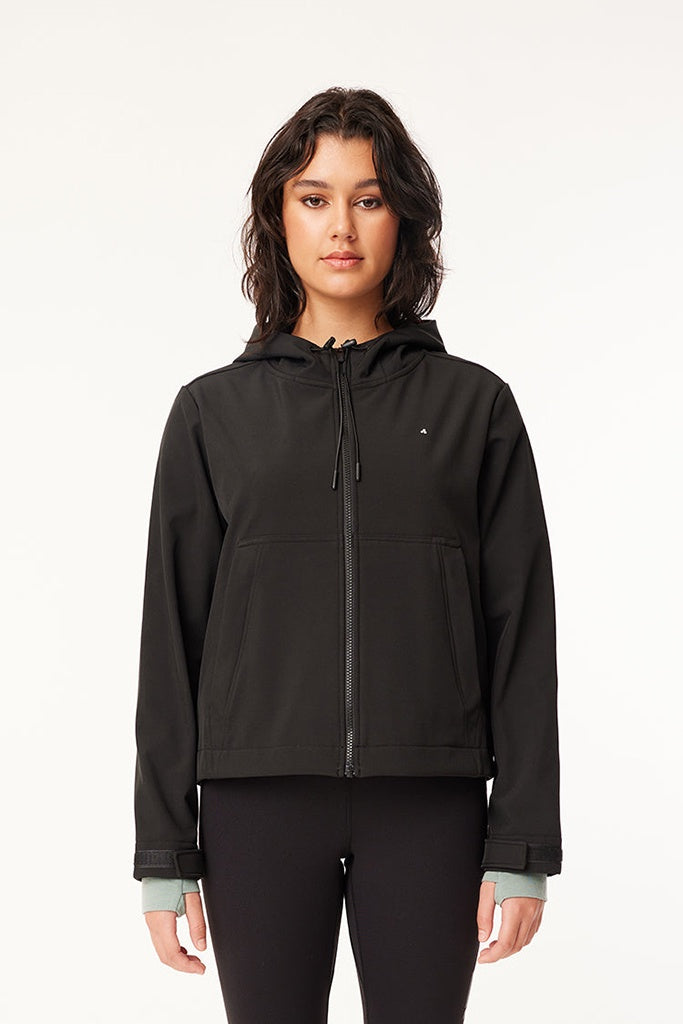 Huffer Wmns Softshell Jkt Black