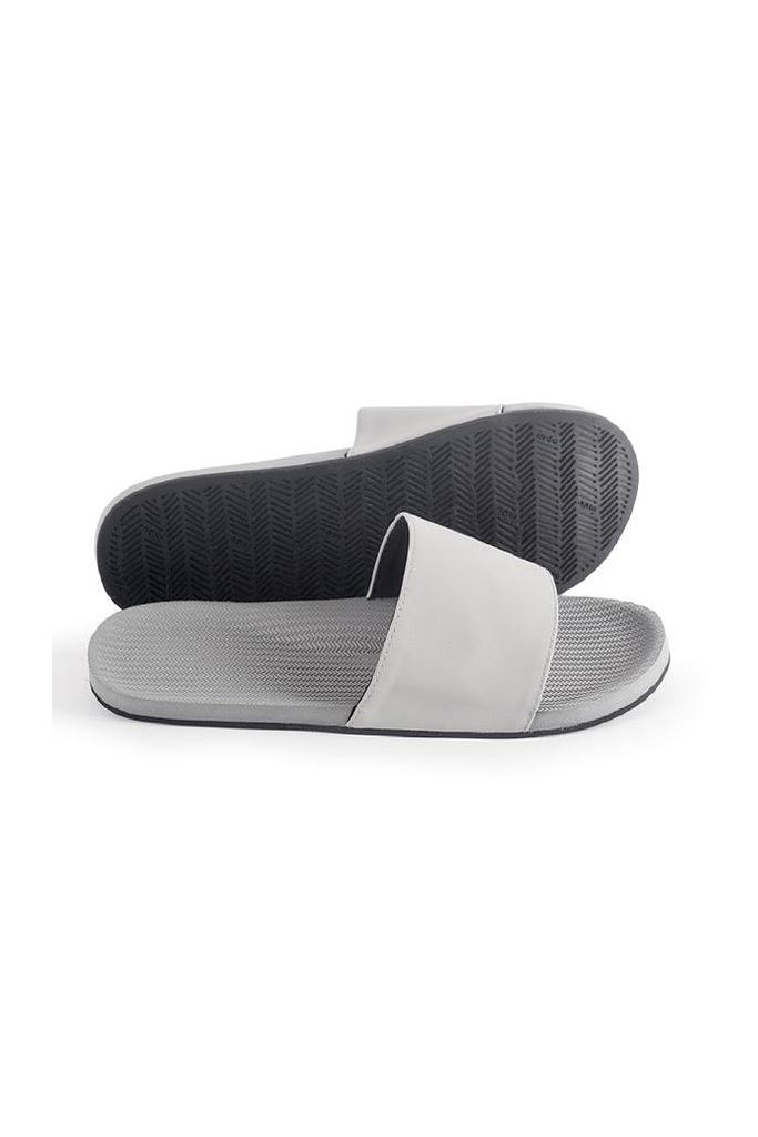 Indosole Mens Essentials Slide Granite