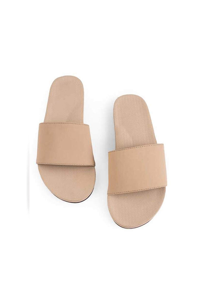 Indosole Womens Essentials Slide Light Soil