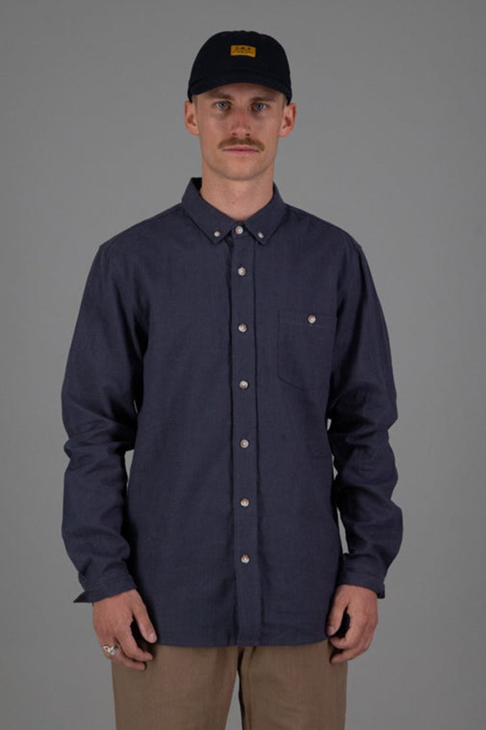 Just Another Fisherman Anchorage Shirt Blue