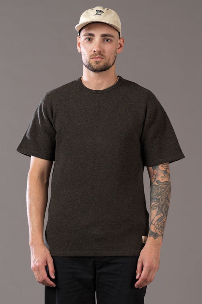 Just Another Fisherman Merino Sea Tee Loden