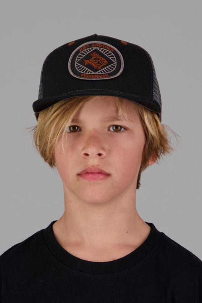 Just Another Fisherman Mini Zeus Trucker Cap - Black