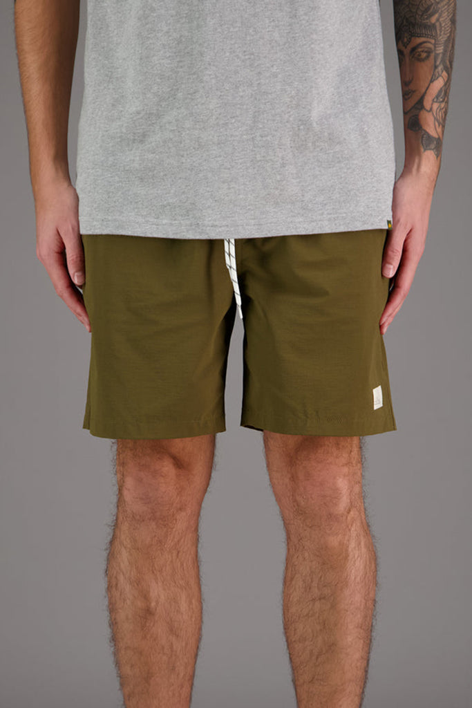 Just Another Fisherman Crewman Shorts - Olive