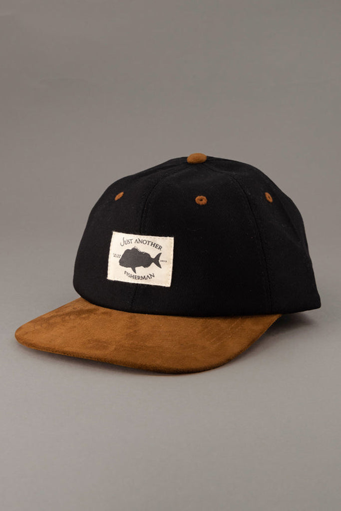 Just Another Fisherman Mini Old Sea Dog Cap - Black