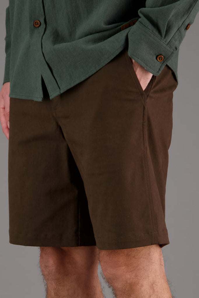 Just Another Fisherman Port Shorts Brown