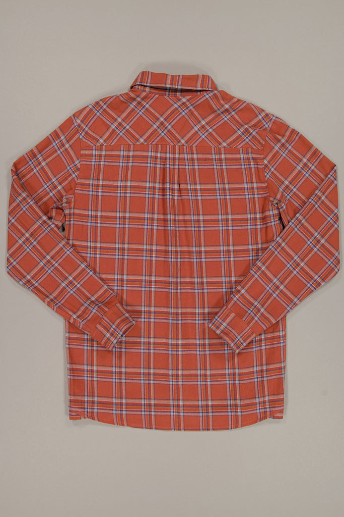 Just Another Fisherman Shoreman Shirt Rust Check