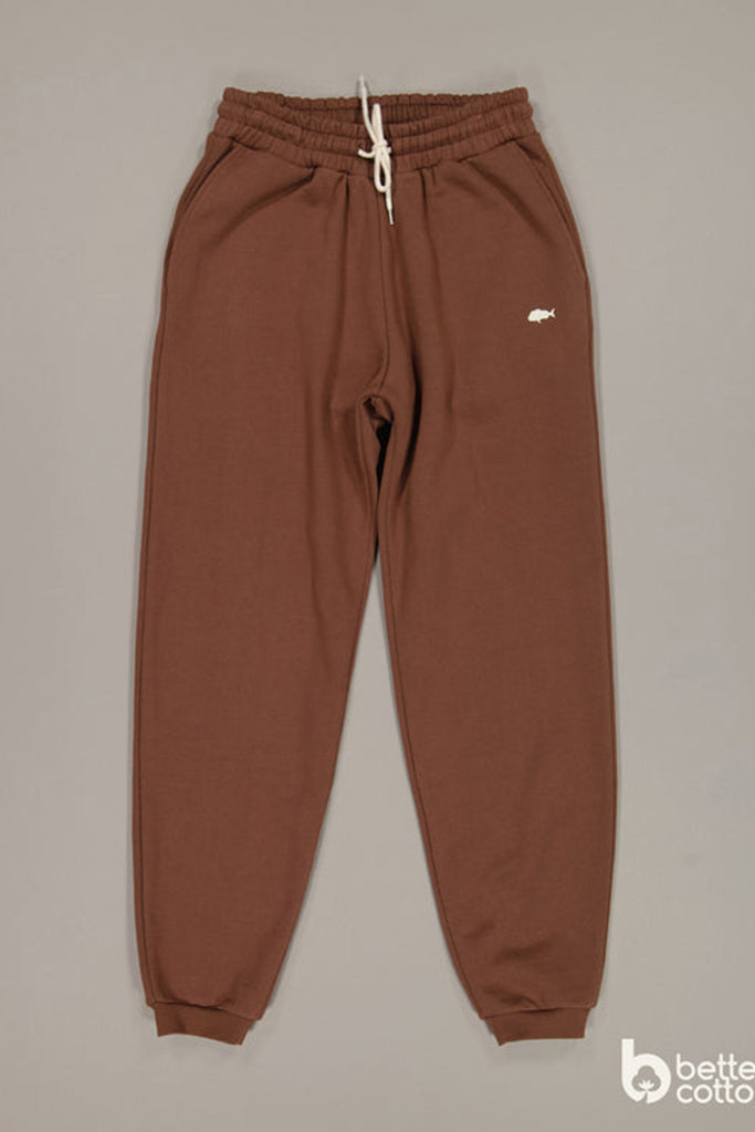 Just Another Fisherman Southerly Stamp Trackpants Brown With Vanilla Ice Print