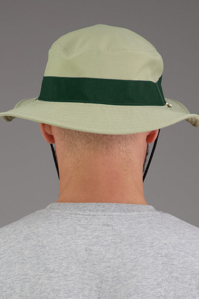 Just Another Fisherman Voyager Wide Brim - Light Grey/Green