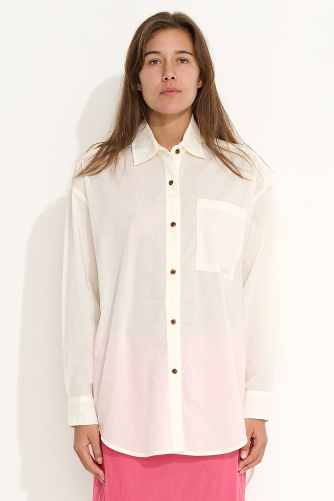 Misfit Asatoma OS Shirt Washed White