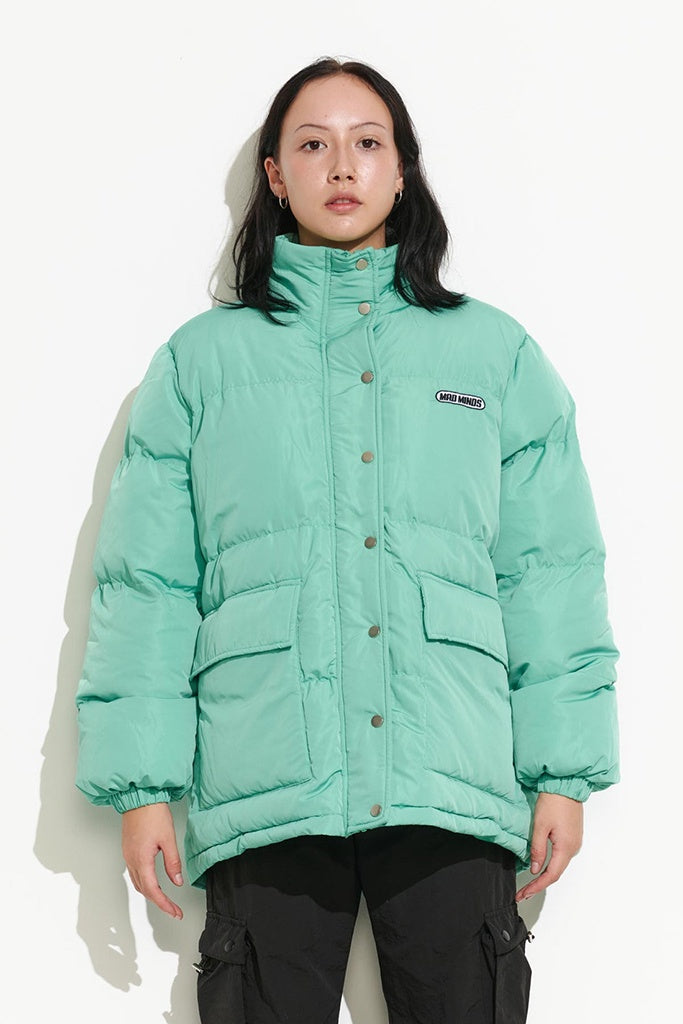 Misfit Duplis Puffa Jacket Mint