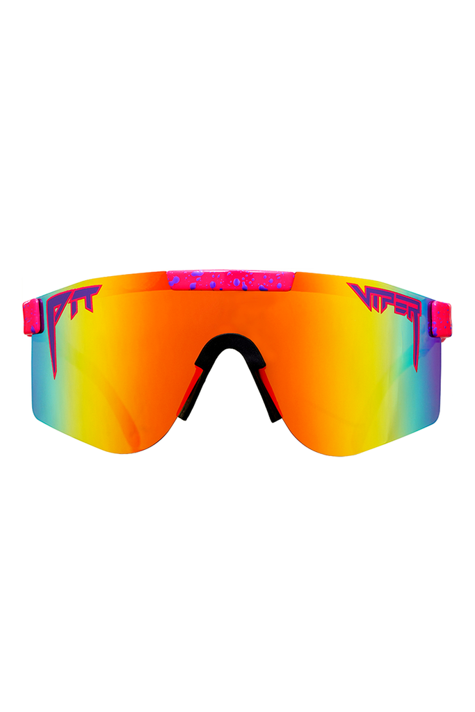 Pit Viper Hot Pink Radical Mens Kids Pit Vipers Polarized Sunglasses 