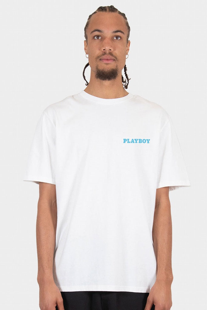 Playboy Q2 2019 Recolour Original Fit S/S Tee White