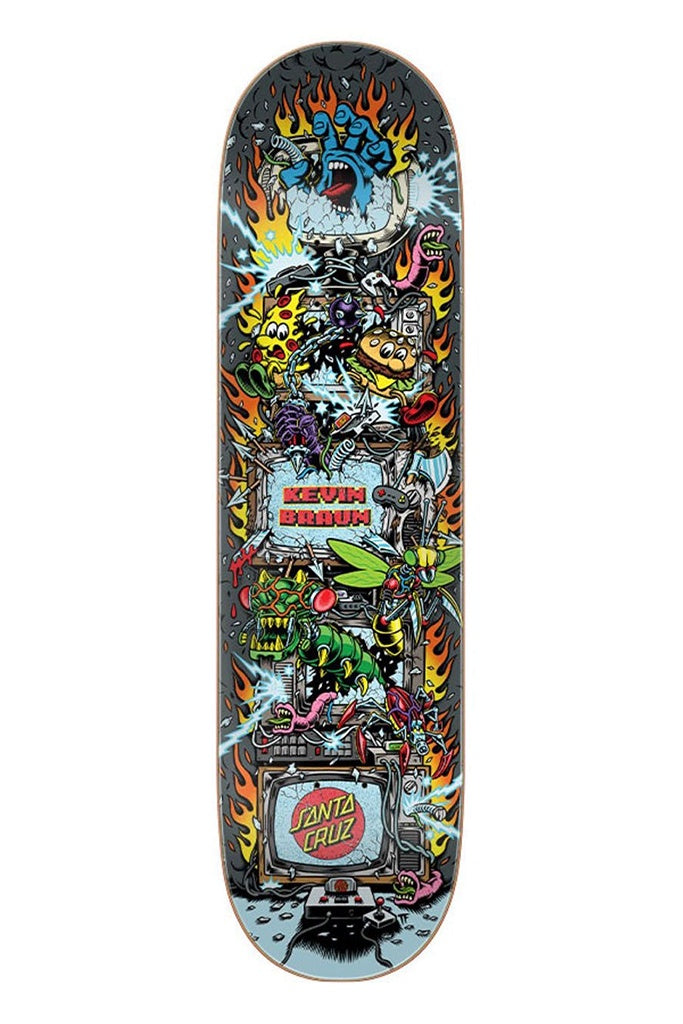 Santa Cruz Braun Game Over Everslick 8.25&#39;&#39;x31.8&#39;&#39;