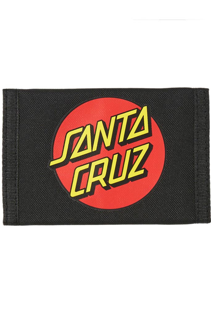 Santa Cruz Classic Dot Wallet Black