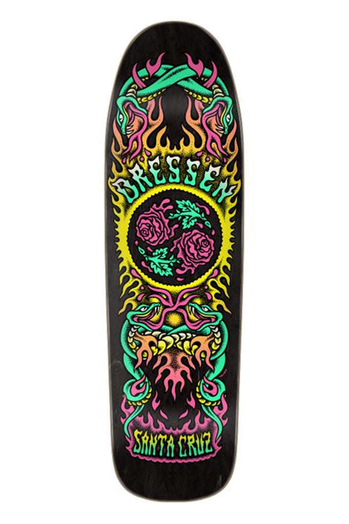 Santa Cruz DRESSEN ROSE CREW TWO SHAPED 9.31x32.36IN