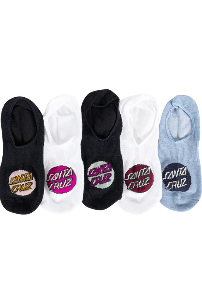 Santa Cruz Other Dot Socks Black-White-Blue