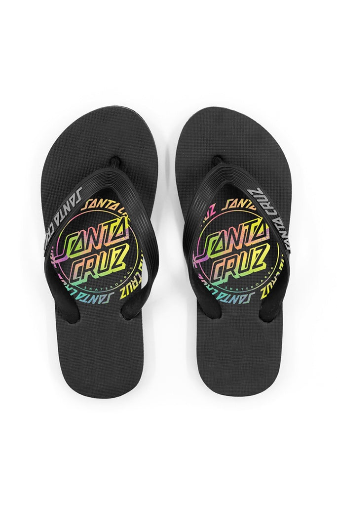 Santa Cruz Ringed Dot Thongs Black