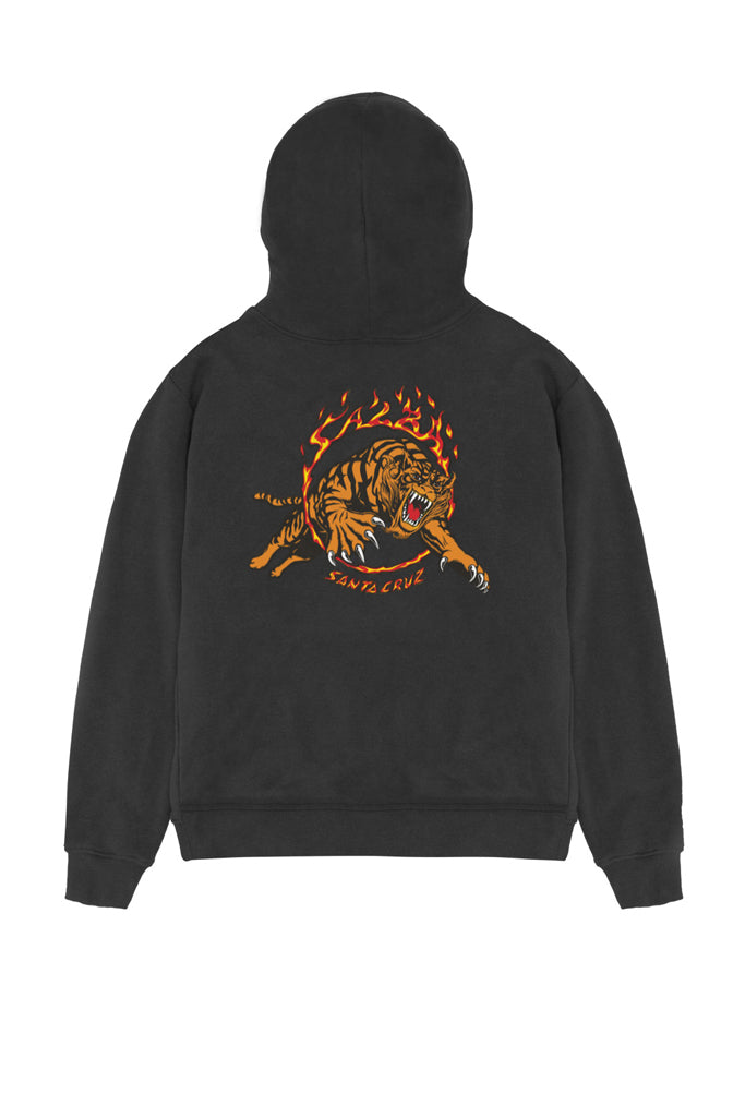 Santa Cruz Salba Tiger Pull Over Hoody Black