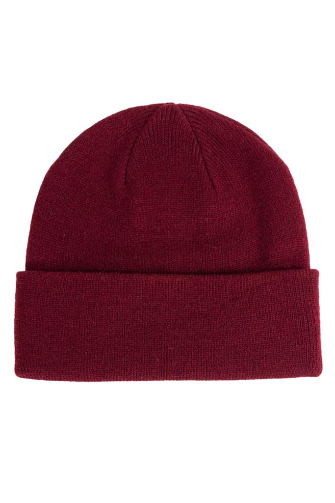 Santa Cruz Classic Dot Patch Beanie Maroon