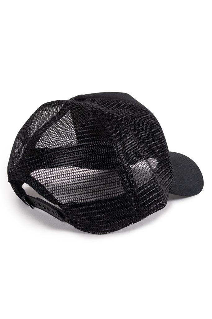 Santa Cruz Mfg Dot Trucker Cap - Black