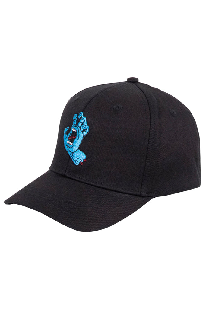 Santa Cruz Screaming Hand Patch Cap Black