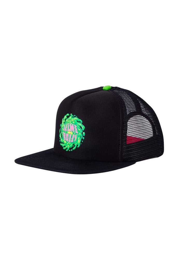 Slime Balls Sb Logo Mesh Trucker Black Osfa