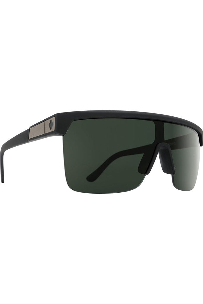 Spy Flynn 5050 Soft Matte Black HD Plus Grey Green