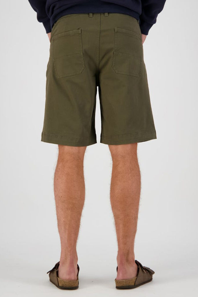 Swanndri Collingwood Shorts Dark Khaki