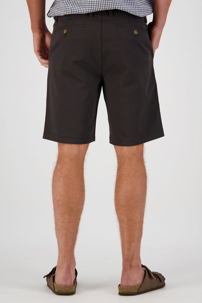 Swanndri Mission Bay Chino Shorts Black