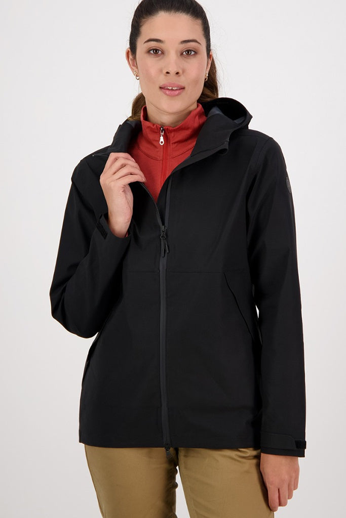 Swanndri Wellington Rain Jacket Black