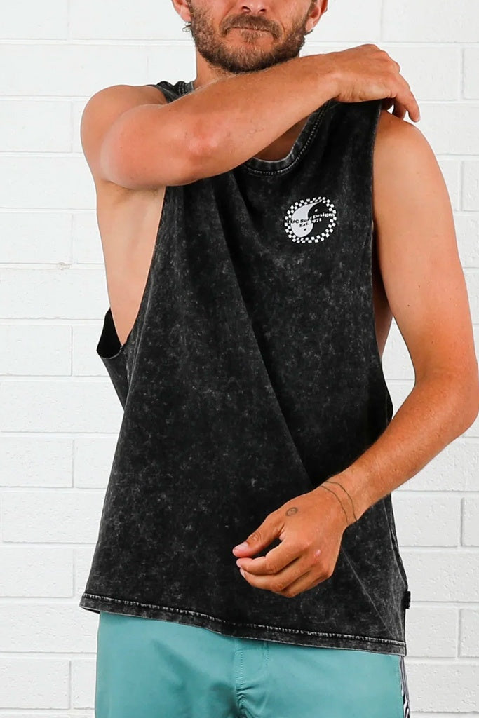 Just Another Fisherman Snapper Logo Tank - White –