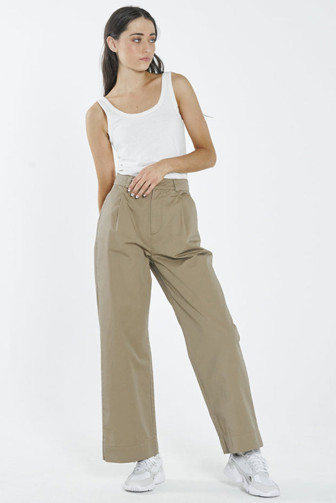 Thrills Artist Pleated Chino Pant - Sand