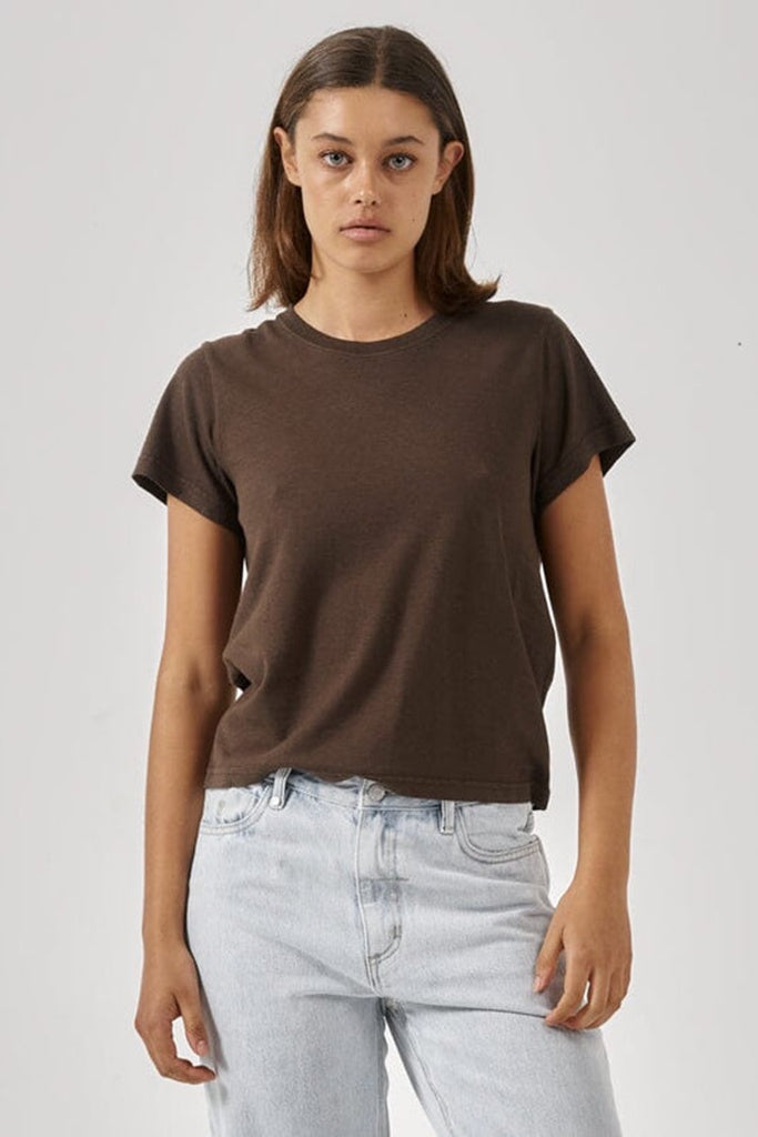 Thrills Hemp Everyday Tee Postal Brown