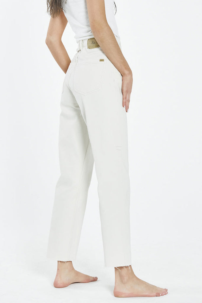 Thrills Paige Button Jean - Shady White