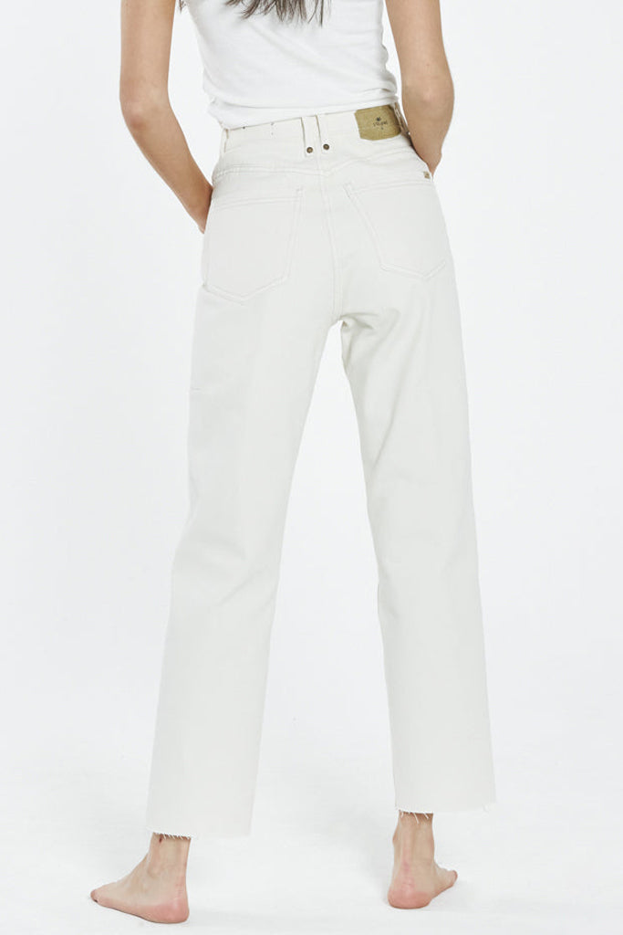 Thrills Paige Button Jean - Shady White