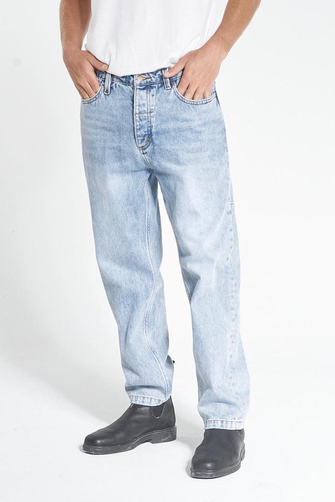 Thrills Slacker Denim Jean Aged Blue