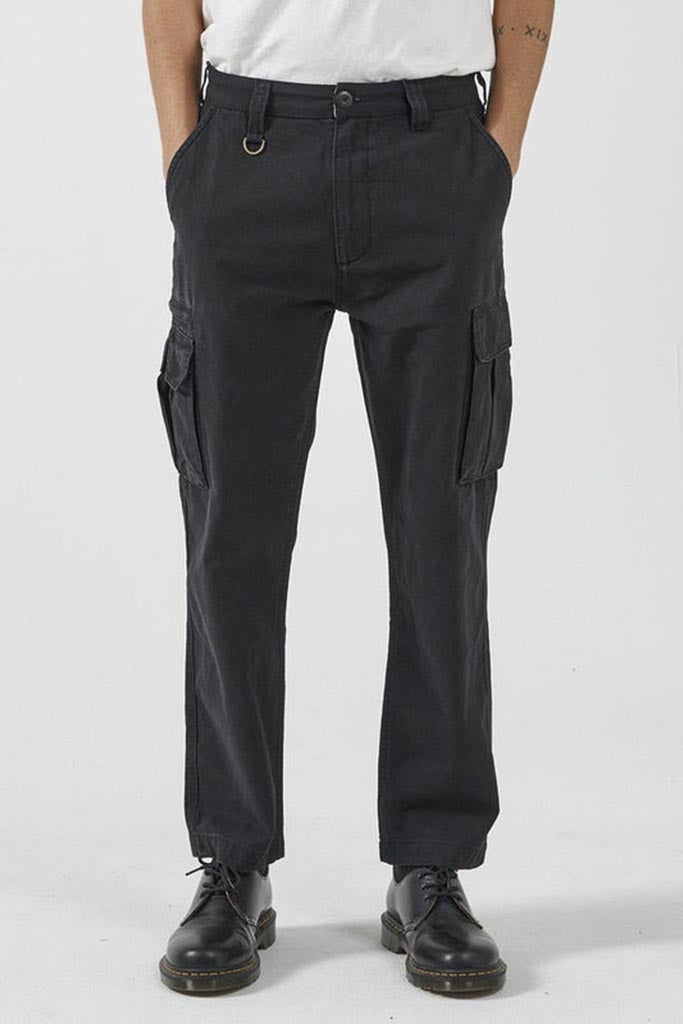 Thrills Slacker Union Cargo Pant Black