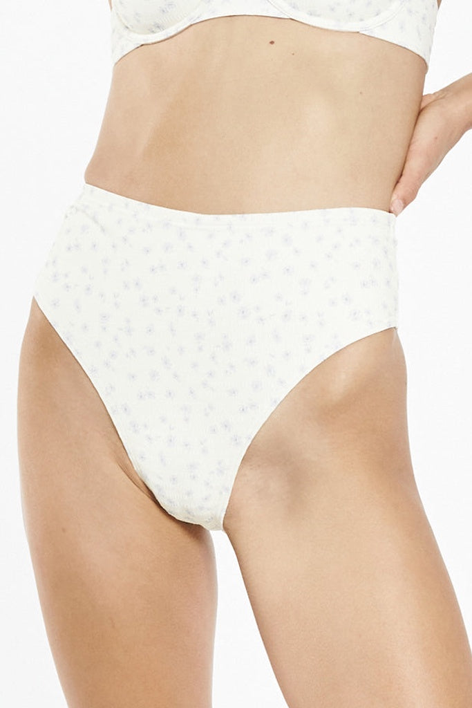 Thrills Valery High Cut Bikini Bottom  Sunlight