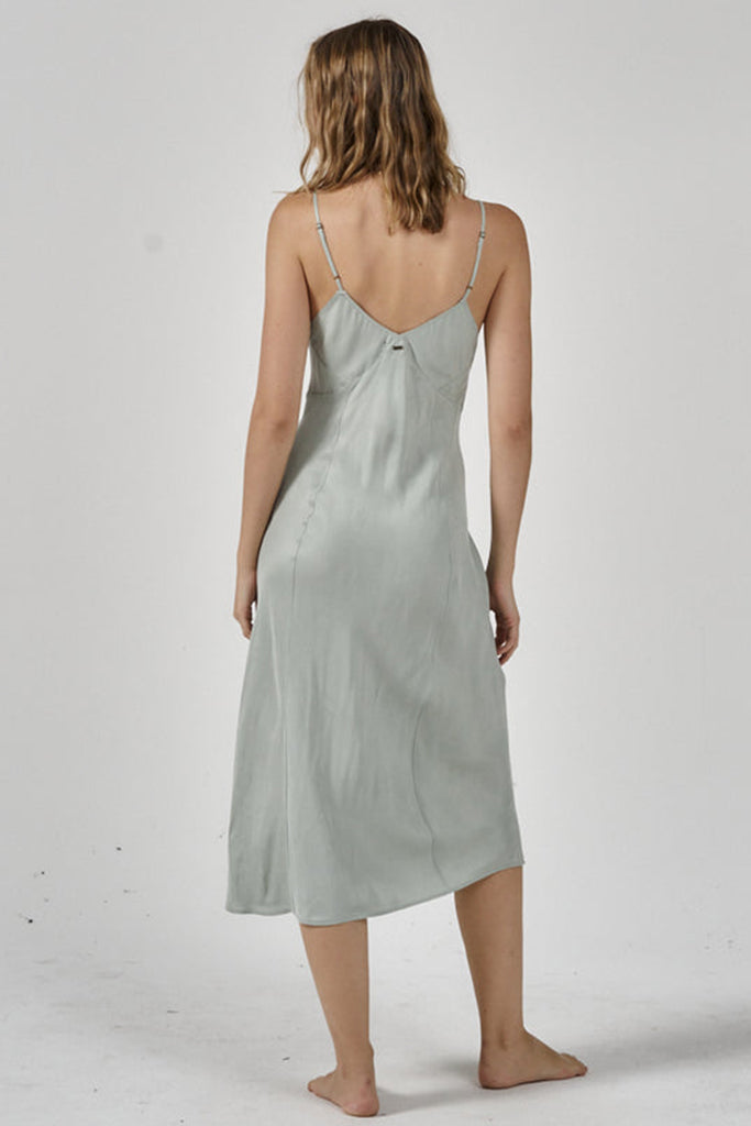 Thrills Chelsea Slip Dress - Sea Glass