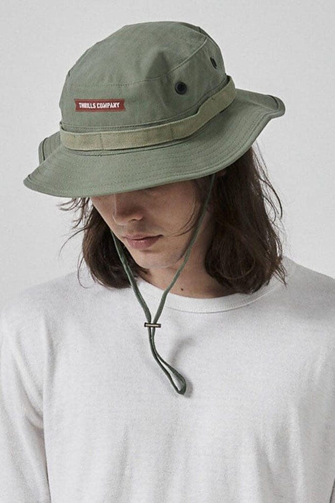 Stussy army discount bucket hat