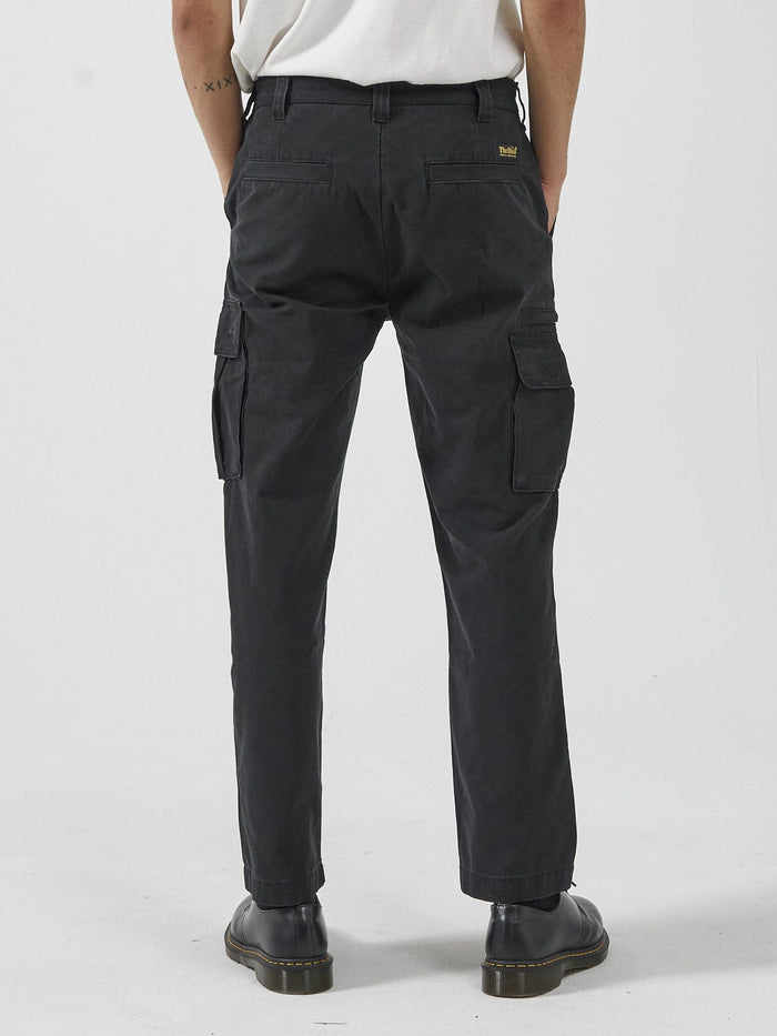 Thrills Slacker Union Cargo Pant Black