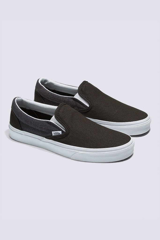 Vans Classic Slip On Summer Linen Black