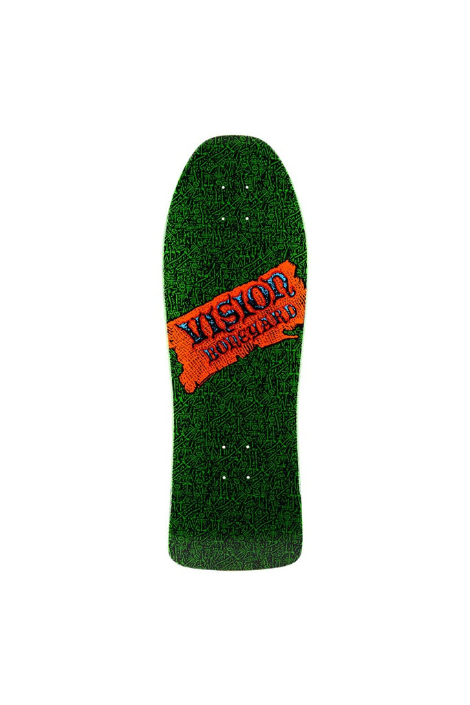 Vision Boneyard Deck 10'' Green