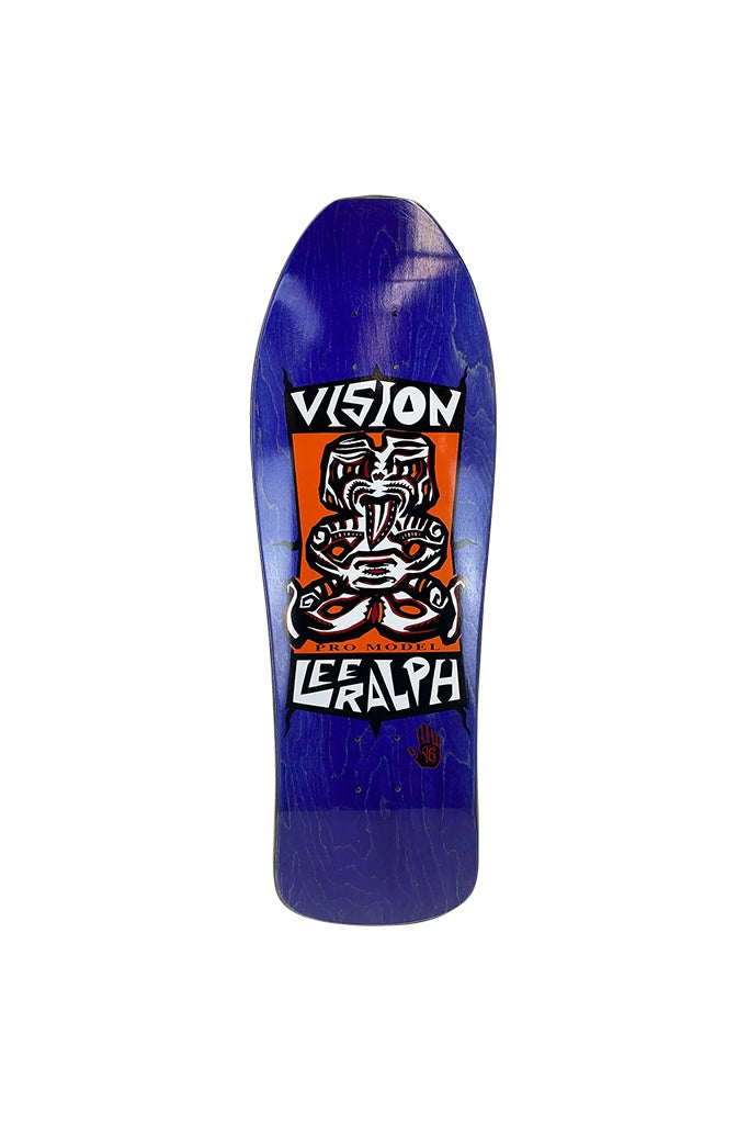 Vision Lee Ralph Tiki Deck 10&#39;&#39; Purple Stain