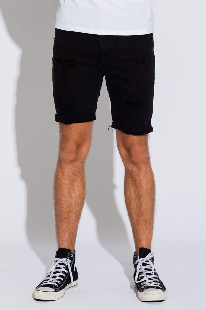 Abrand A Dropped Skinny Short Blackout