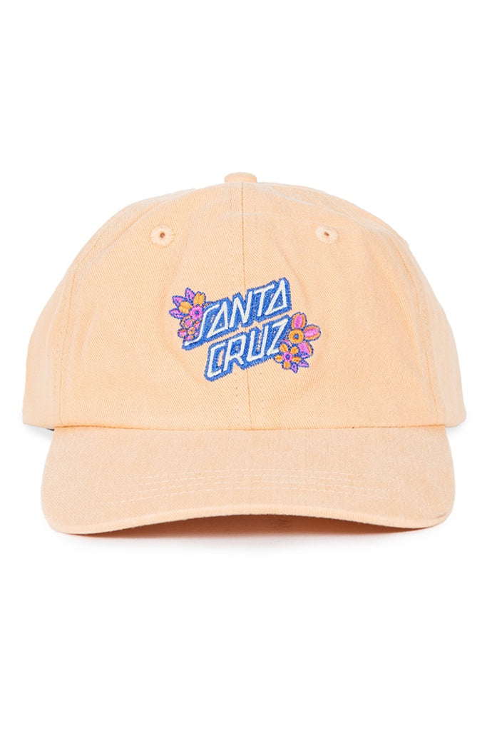 Santa Cruz Blooming Stack Cap Light Orange