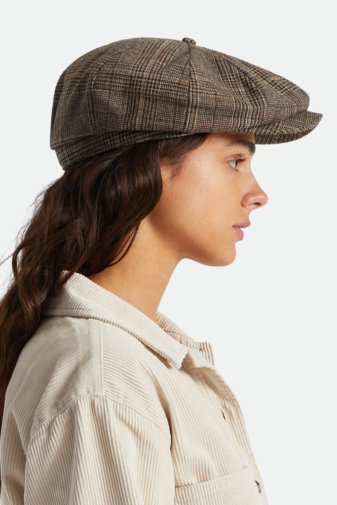 Brixton Brood Baggy Snap Cap Tan/Brown